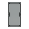 APO 61 Cover (hinged transp.) RAL7035