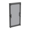 APO 61 Cover (hinged transp.) RAL7035