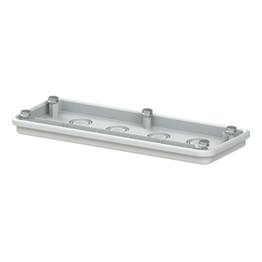 APO flange 300 9xM25/20 RAL7035 – Imagen 3 de 3