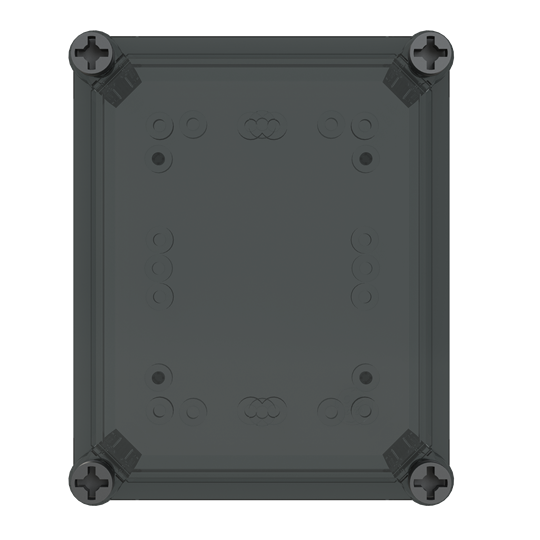 APO 1 Box (transparent cover) RAL7035