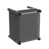 APO 1 Box (transparent cover) RAL7035
