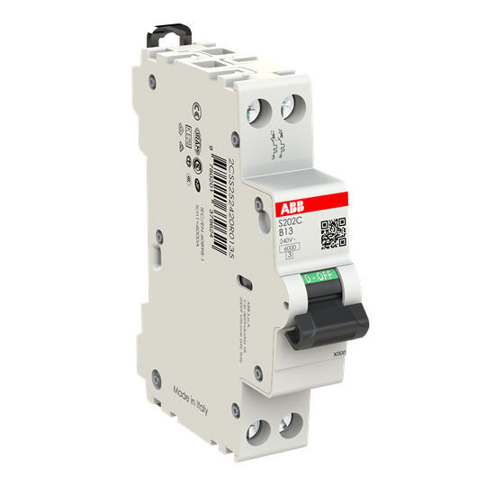 Int.aut.  S202C-B13 2 13A B 6 kA – Imagen 2 de 3