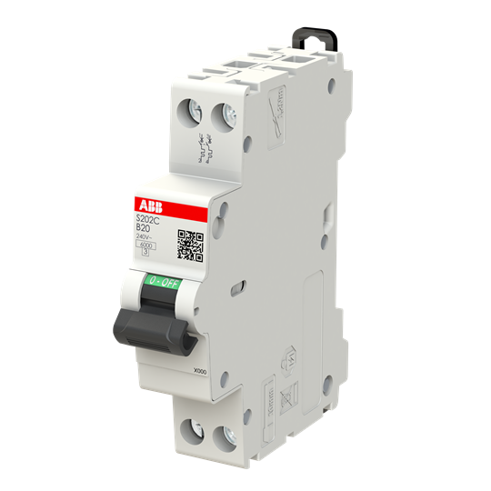 Int.aut.  S202C-B20 2 20A B 6 kA – Imagen 3 de 3