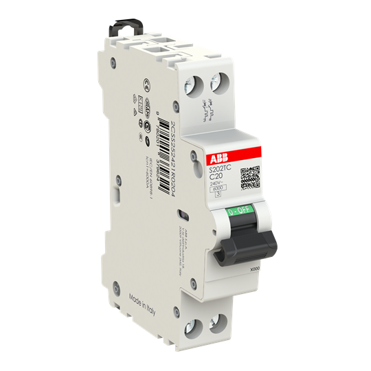 Int.aut.  S202TC-C20 2 20A C 6 kA – Imagen 2 de 3