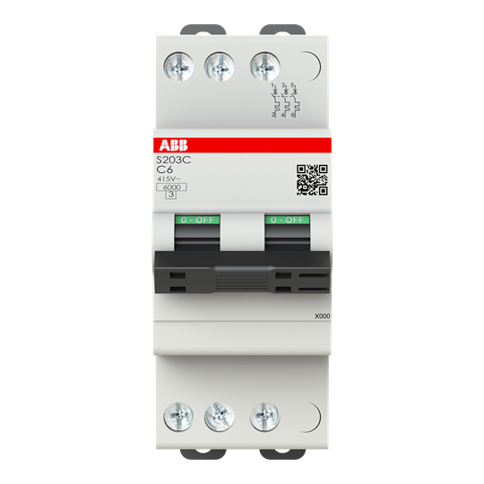 Int.aut.  S203C-C6 3 6A C 6 kA