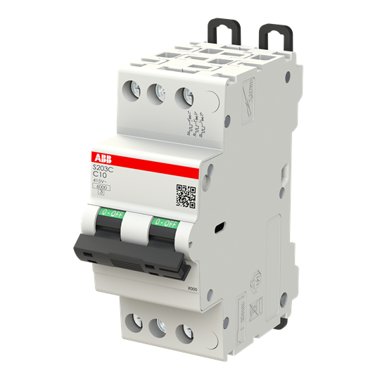 Int.aut.  S203C-C10 3 10A C 6 kA – Imagen 3 de 3