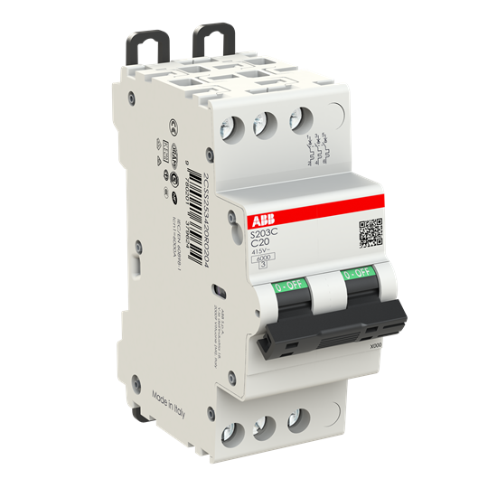 Int.aut.  S203C-C20 3 20A C 6 kA – Imagen 2 de 3