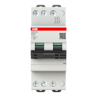 Int.aut.  S203C-B20 3 20A B 6 kA