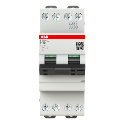Int.aut.  S204C-C10 4 10A C 6 kA