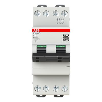 Int.aut.  S204C-B10 4 10A B 6 kA