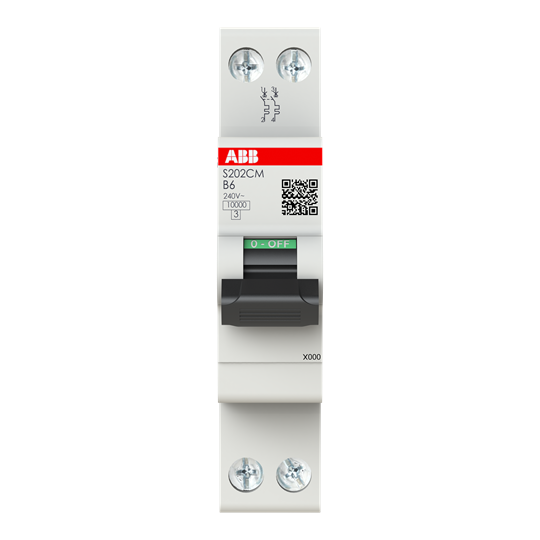 Int.aut.  S202CM-B6  2 6A B 10 kA