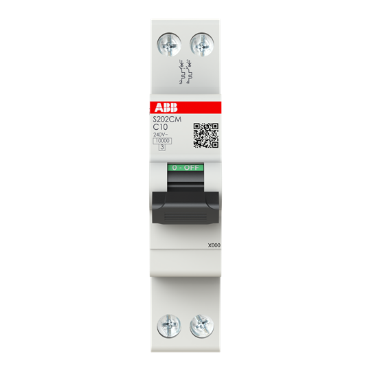 Int.aut.  S202CM-C10  2 10A C 10 kA