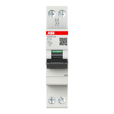 Int.aut.  S202CM-C16  2 16A C 10 kA