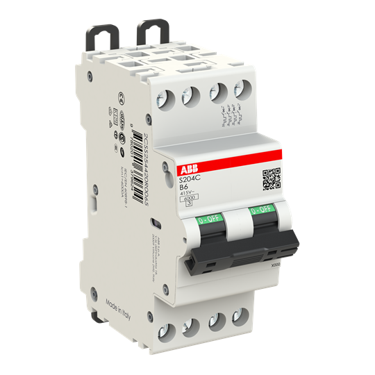 Int.aut.  S204C-B6 4 6A B 6 kA – Imagen 2 de 3