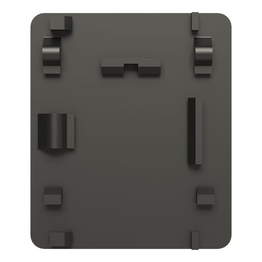 Adaptador guía DIN para CT1M-4/5/6/7