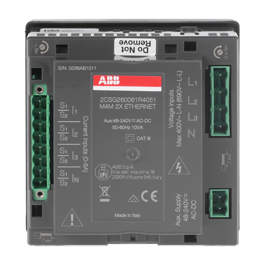 Anal. de red. M4M 2X ETHERNET