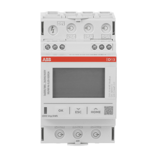 Cont. ener. trif.  D1315M 65A Modbus MID