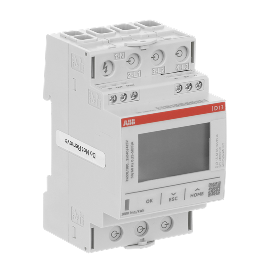 Cont. ener. trif.  D1315M 65A Modbus MID – Imagen 2 de 3