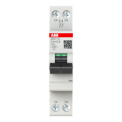 Int.aut.  S2011C-C4 1+1 4A C 6 kA