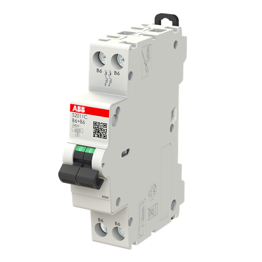 Int.aut.  S2011C-B6 1+1 6A B 6 kA – Imagen 3 de 3