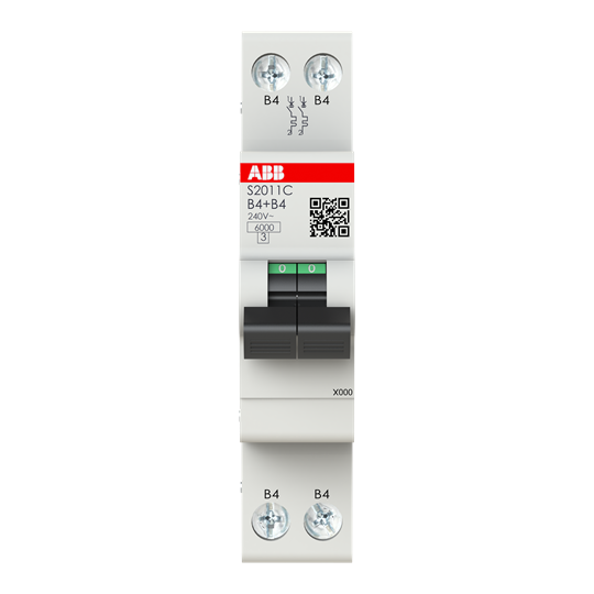 Int.aut.  S2011C-B4 1+1 4A B 6 kA