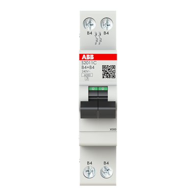 Int.aut.  S2011C-B4 1+1 4A B 6 kA