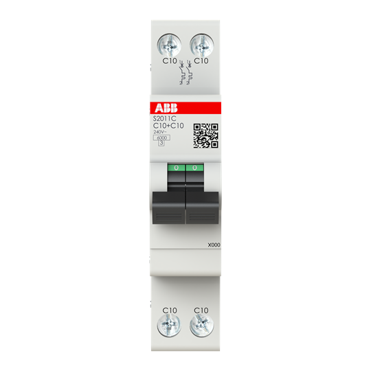 Int.aut.  S2011C-C10 1+1 10A C 6 kA
