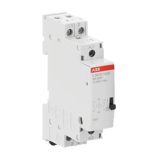 T.electrom.E290-32-11/230 2p 32A 1NA+1NC – Imagen 2 de 3