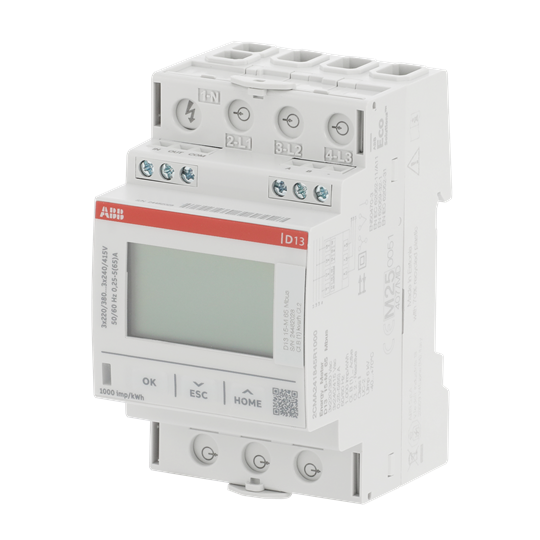 Cont. ener. trif.  D13 15-M 65A Mbus MID – Imagen 3 de 3