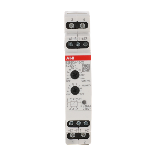 Telerr.electrón. E260CA-16-20 16A 2NA