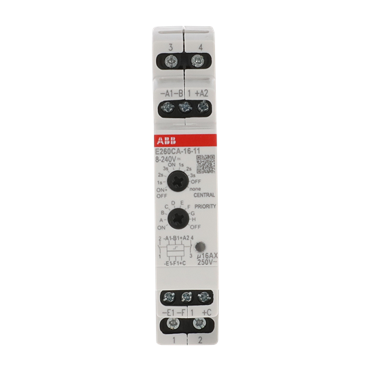 Telerr.electrón. E260CA-16-11 16A 1NA1NC