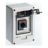 QES4/3N CAJA GRIS IP55 4 MODULOS 72mm