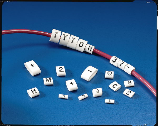 Señalizadores impresos semicortado 1.8-6.3 mm impresión en blanco 9 – Imagen 7 de 11