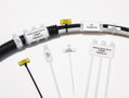 Bridas y Placas de Identificación para marcaje de cables 390x4,7 natural
