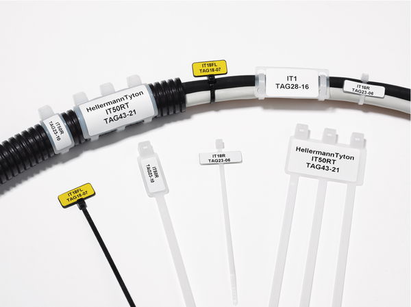 Bridas y Placas de Identificación para marcaje de cables 110x2.5 natural – Imagen 6 de 12