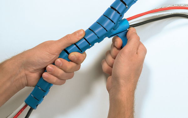 Organizador de Cables Detectable Helawrap + Aplicador en formato de 25 metros, Ø int. 25mm. – Imagen 3 de 3