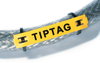 Placa de identificacion libre de halogenos,blanco 11x65mm