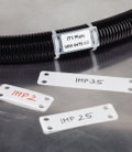 Bridas y Placas de Identificación para Marcaje de Cables 63.5x44.4 mm blanco