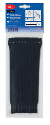 Bridas Textiles 200x12.5 negro