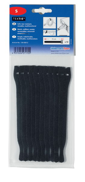 Bridas Textiles 150x12.5 negro – Imagen 4 de 13