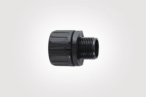 Racor con rosca externa recta IP66 ø10mm M12