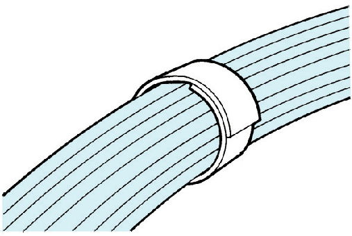 Bridas Textiles 25000x13.0 en rollo negro – Imagen 11 de 12