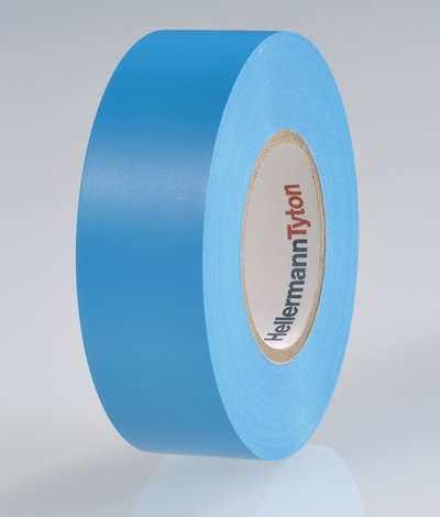 Cinta aislante de PVC 19mm x 20m azul