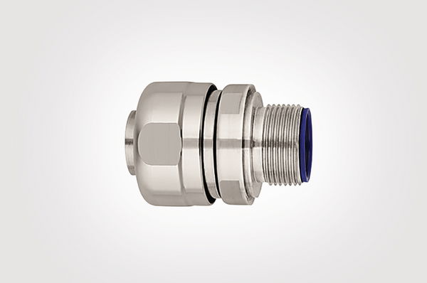Racor de Acero Inoxidable, Rosca Exterior, M16