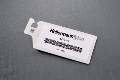 Bridas y Placas de Identificación para Marcaje de Cables 70x42 mm blanco