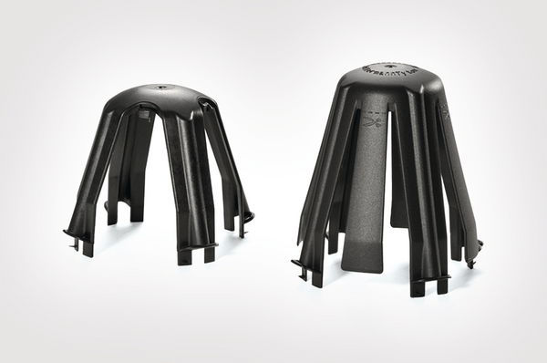 Protector para focos empotrables con Ø 75-314mm negro – Imagen 3 de 14