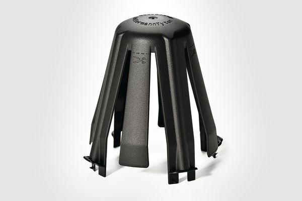 Protector para focos empotrables con Ø 75-314mm negro
