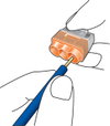 Conectores para cables rígidos y semi-rígidos HCPM-4 Transparente