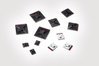 Bases de Fijación con adhesivo de gran rendimiento 38x38 negro