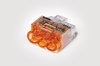 Conectores para cables rígidos y semi-rígidos HCPM-3 Naranja